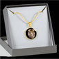 Realistic Lion Head Charm Necklace & Bangle