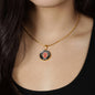 Firefighter's Mom Luxury Necklace - Freedom Look