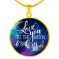 Mom From Son or Daughter Mother’s Day Engraved Pendant Necklace Jewelry Gift