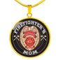 Firefighter's Mom Luxury Necklace - Freedom Look