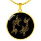 Luxury Pisces Zodiac Star Sign Necklace