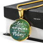 Mom Mother’s Day Christian Engraved Necklace Pendant Jewelry Gift