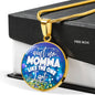 Momma Mother’s Day Family Engraved Pendant Necklace Jewelry Gift