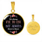 Husband For Wife Engraved Pendant Necklace Jewelry Gift