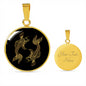Luxury Pisces Zodiac Star Sign Necklace