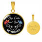 Keep Calm And Love Butterflies Circle Pendant Necklace And Bangle - Freedom Look