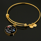 Keep Calm And Love Butterflies Circle Pendant Necklace And Bangle - Freedom Look