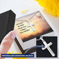 Cross Engraved Pendant Necklace Jewelry Men Women Chain Birthday Gift