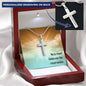 Cross Personalized Pendant Necklace Jewelry Women Men Chain Gift