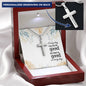 Cross Engraved Pendant Chain Necklace Jewelry Women Men Birthday Gift