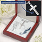 Cross Engraved Pendant Necklace Jewelry Men Women GR06 Confirmation Gift