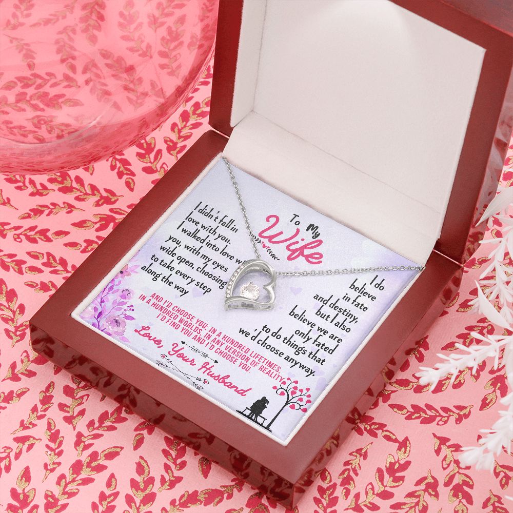 Husband To Wife Anniversary Keychain