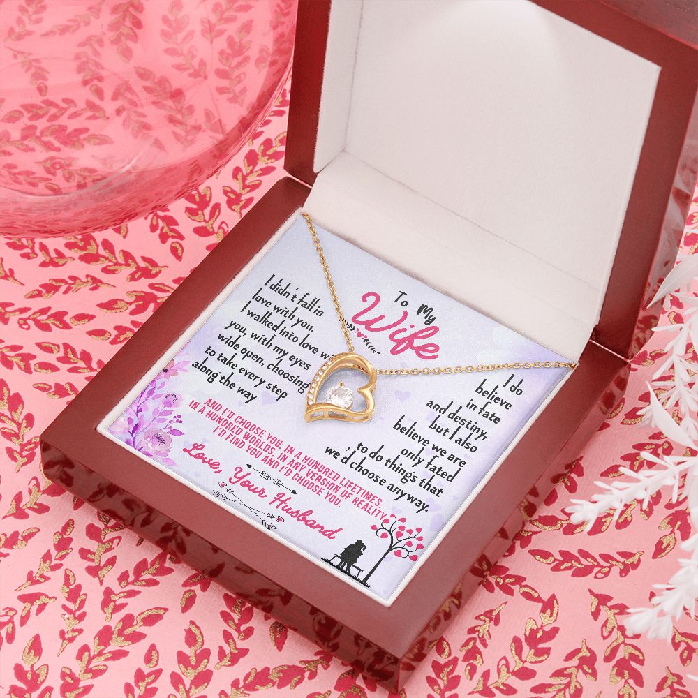 Husband To Wife Anniversary Keychain
