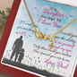 Message Box With 5 Different Necklaces For Every Daughter From Dad, Perfect Thank You Present Gift From Father - For. Love