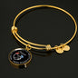 Gold And Silver Butterfly Bangle Popular Heaven Sent Kisses Bracelet