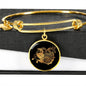 Capricorn Zodiac Luxury Bangle - Freedom Look