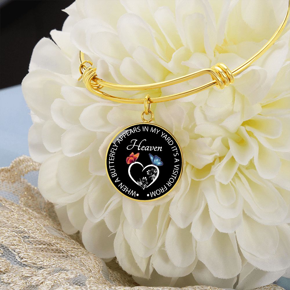 Butterfly Bangle Popular Heaven Sent Kisses Bracelet