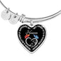 When A Butterfly Appears In My Yard It's A Visitor From Heaven Bangle Only