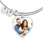 Valentine's Day Personal Heart Bangle
