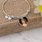 Family Custom Engraved Photo Bangle - 2298738059