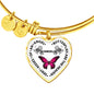 Butterflies Are The Heaven Sent Kisses Of An Angel Luxury Bangle Only