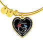 When A Butterfly Appears In My Yard It's A Visitor From Heaven Bangle Only