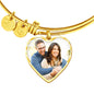Valentine's Day Personal Heart Bangle