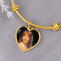 Family Custom Engraved Photo Bangle - 2298738059