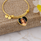 Family Custom Engraved Photo Bangle - 2298738059