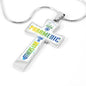 Proud Paramedic Cross Necklace I Serve So Others Live Emergency Job Birthday and Christmas Gift