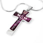 Best Nurse Parent Mom Cross Necklace Medicine Career Birthday and Christmas Gift