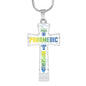 Proud Paramedic Cross Necklace I Serve So Others Live Emergency Job Birthday and Christmas Gift