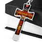 Firefighter Cross Necklace for Christmas and Birthday Gift