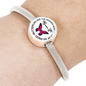 Butterflies Are The Heaven Sent Kisses Of An Angel Charm Bracelet (Circle) - Freedom Look