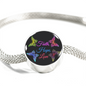 Faith, Hope, Love Butterfly Charm Bracelet - USA - Freedom Look
