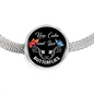 Keep Calm And Love Butterflies Circle Charm Bracelet - Freedom Look
