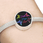 Faith, Hope, Love Butterfly Charm Bracelet - USA - Freedom Look