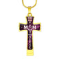 Nurse Mom Cross Necklace - Christmas Birthday Gift
