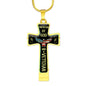 Veteran Cross Necklace Gift