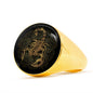 Scorpio Zodiac Star Sign Personalized Ring