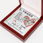 5 Years Anniversary Necklace Personalized with Name and Image