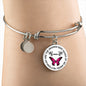 Butterflies Are The Heaven Sent Kisses Of An Angel Pendant Necklace (Circle) - Freedom Look