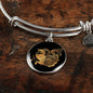 Capricorn Zodiac Luxury Bangle - Freedom Look