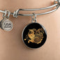 Capricorn Zodiac Luxury Bangle - Freedom Look