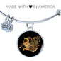 Capricorn Zodiac Luxury Bangle - Freedom Look
