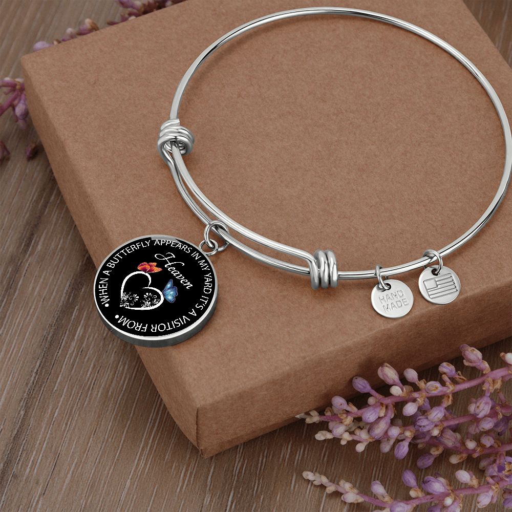 Butterfly Bangle Popular Heaven Sent Kisses Bracelet