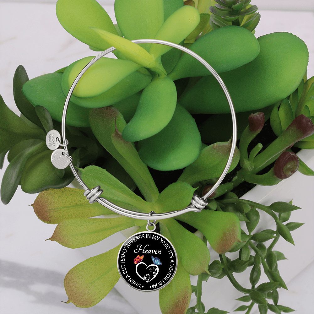 Butterfly Bangle Popular Heaven Sent Kisses Bracelet