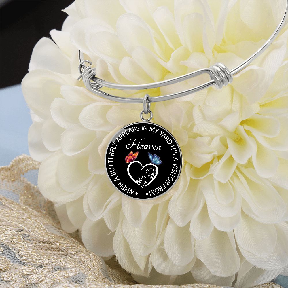 Butterfly Bangle Popular Heaven Sent Kisses Bracelet