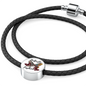 Butterfly Fashion Woven Double-Braided Real-Leather Charm Bracelet - Freedom Look