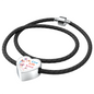Life Life Love Woven Double-Braided Real-Leather Charm Bracelet - Freedom Look